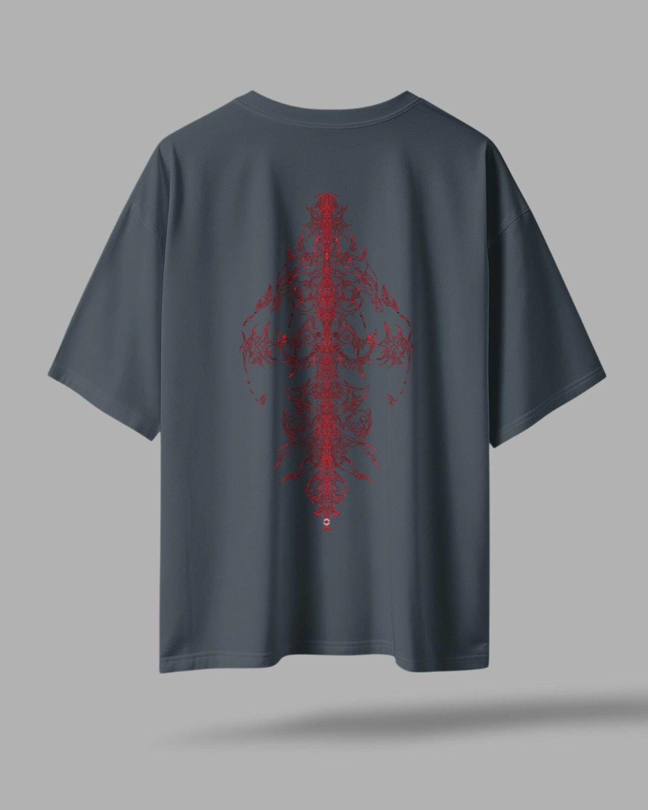 skull-graph tee