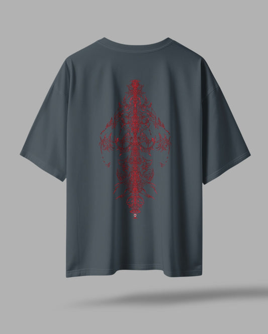 skull-graph tee